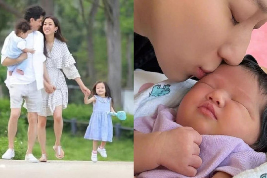 'Mỹ nhân đắt giá đài TVB' Chung Gia Hân sinh con thứ 3 ở tuổi 38