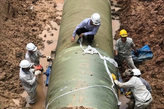 Tạm dừng cấp nước sạch sông Đà khu vực tây nam thành phố Hà Nội 