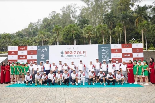 Khai mạc giải gôn thường niên 2022 BRG Golf Hanoi Festival
