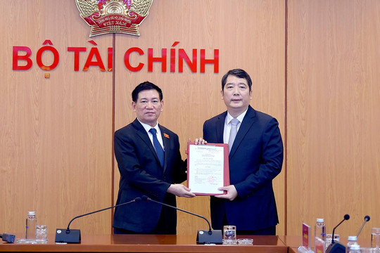 Công bố quyết định bổ nhiệm Thứ trưởng Bộ Tài chính Cao Anh Tuấn