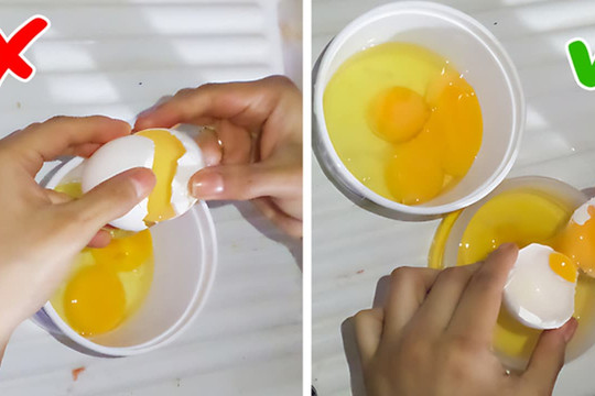 Đập trứng chiên và những sai lầm trong nấu ăn mà nhiều bà nội trợ thường mắc phải