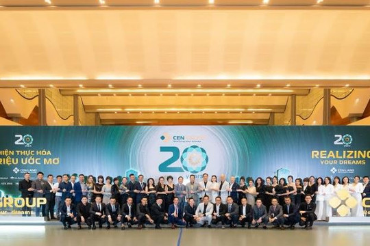 Kỉ niệm 20 năm thành lập Cen Group tổ chức Đại lễ hội “Hiện thực hóa triệu ước mơ” và công bố nhận diện thương hiệu mới
