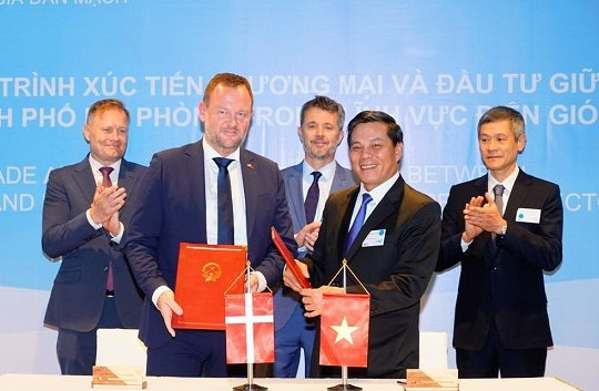 Hải Phòng và Đan Mạch hợp tác phát triển điện gió ngoài khơi