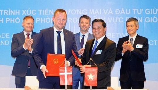 Hải Phòng và Đan Mạch hợp tác phát triển điện gió ngoài khơi