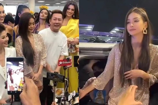 Á hậu 1 Miss Grand International 2022 gây tranh cãi khi đi trước Hoa hậu, còn được ưu tiên xe riêng