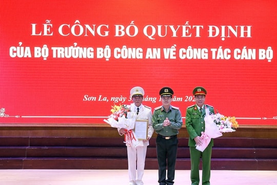 Bộ Công an điều động, bổ nhiệm nhân sự lãnh đạo 5 cơ quan, đơn vị