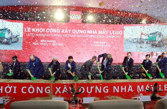 Tập đoàn LEGO chính thức xây dựng nhà máy tỷ đô tại Bình Dương
