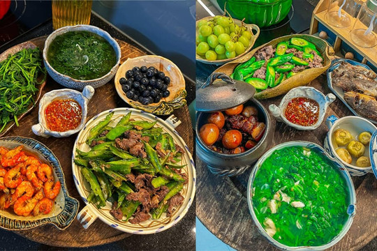 Gợi ý hơn 20 mâm cơm hấp dẫn, tránh được nỗi sợ tăng cân