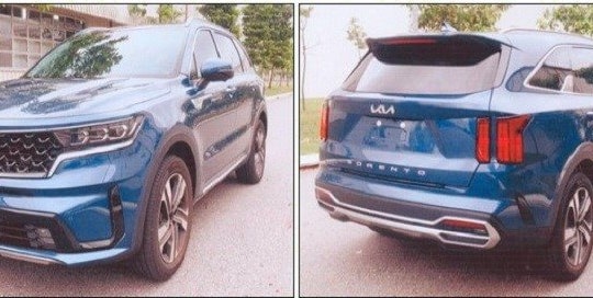 Kia Sorento HEV 2023 Hybrid lộ diện tại Việt Nam
