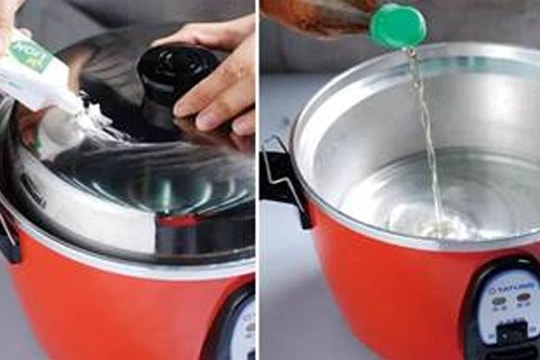 “Nồi điện” lúc nào cũng bốc mùi hôi thối! Hướng dẫn bạn 5 'phương pháp làm sạch' đúng đắn