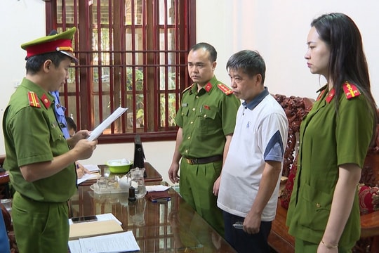 Bắt tạm giam nguyên Trưởng phòng TNMT huyện gây thất thoát gần 1,4 tỷ đồng