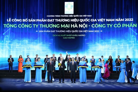 Nhiều thương hiệu thuộc Tập đoàn BRG được vinh danh “Thương hiệu Quốc gia Việt Nam năm 2022”