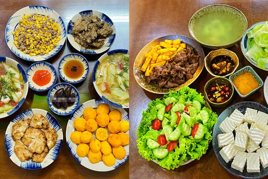 Gợi ý hơn 20 mâm cơm nhà nóng hổi, ngon xuất sắc chờ chồng con về ăn tối