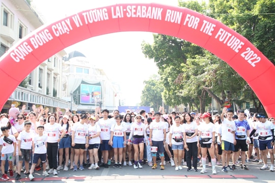 Chuỗi giải chạy cộng đồng “SeABank Run for The Future - Cộng đồng chạy vì tương lai 2022” thu hút hơn 5.200 người tham gia
