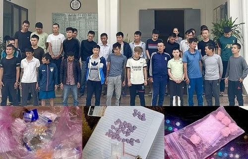 Triệt xóa 38 điểm mua bán trái phép chất ma túy