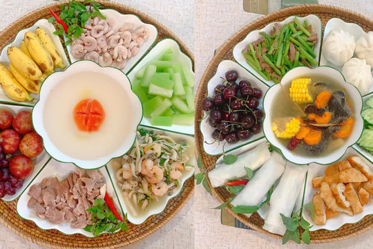 Gợi ý gần 20 mâm cơm dễ nấu, trình bày đẹp mắt, nhìn là muốn ăn ngay