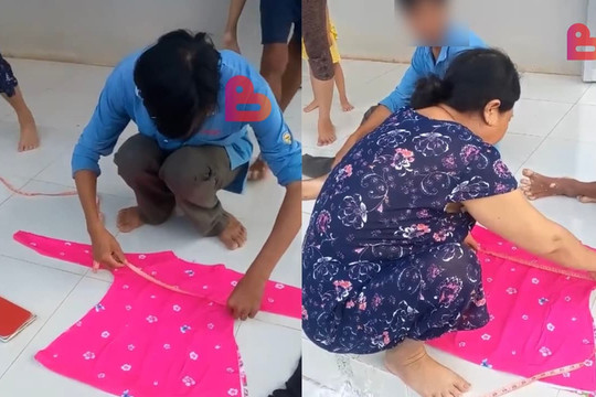 Đi giao hàng quần áo, shipper 'khóc thét' vì cả nhà đưa thước ra đo, chính xác từng cm mới nhận đồ