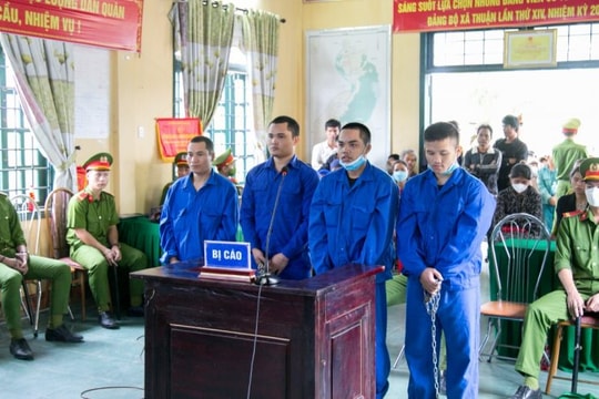 Nhiều bị cáo lĩnh án tử hình trong đường dây vận chuyển ma tuý xuyên quốc gia