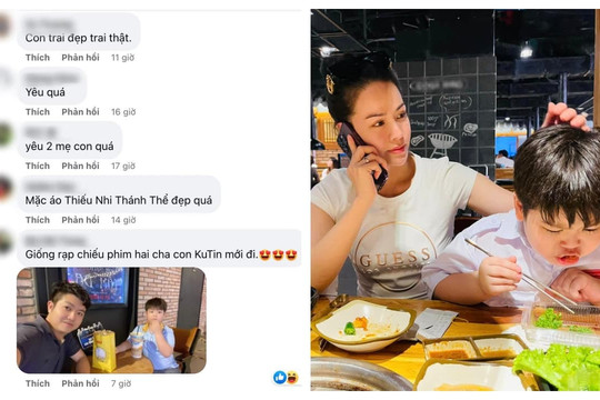 Nhật Kim Anh về Cần Thơ thăm con trai, dân tình nghi có chồng cũ đi cùng