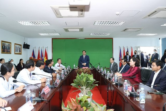 Bệnh viện Chợ Rẫy Phnom Penh: Nhịp cầu góp phần củng cố, tăng cường tình hữu nghị, hợp tác giữa Việt Nam - Campuchia