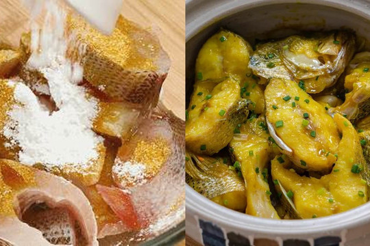 Đây là lần đầu tiên tôi được ăn cá như thế này, không thêm một giọt nước nào, thịt cá mềm và ngon, giàu dinh dưỡng và bổ cho trí não