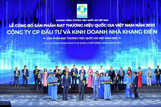 Tập đoàn Khang Điền (KDH) nhận 2 giải thưởng uy tín cuối năm 2022