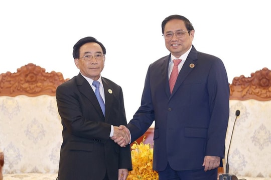 Thúc đẩy các dự án giao thông trọng điểm kết nối Việt Nam-Lào