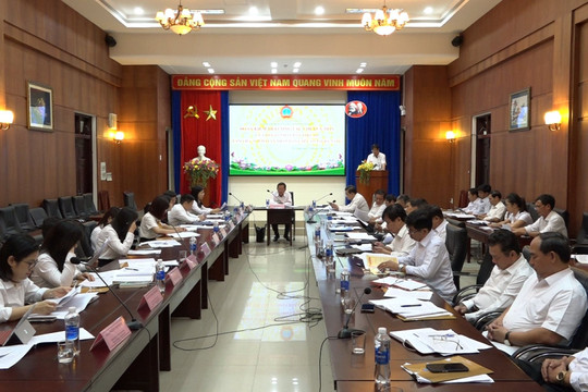 Đoàn kiểm tra TANDTC làm việc với TAND cấp cao tại Đà Nẵng