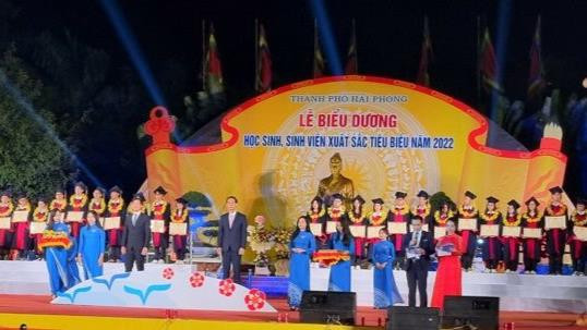 Hải Phòng biểu dương 167 học sinh, sinh viên xuất sắc tiêu biểu năm 2022