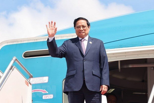 Thủ tướng Phạm Minh Chính kết thúc chuyến công tác tại Campuchia