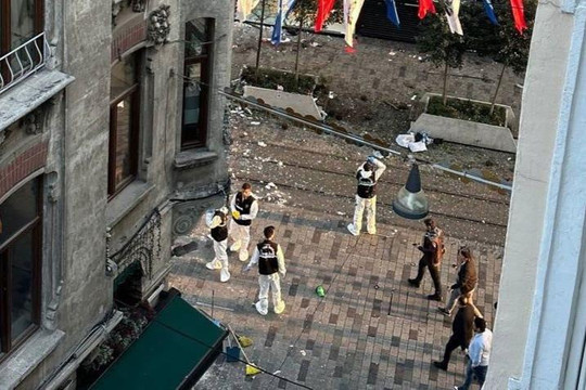 Vụ nổ rung chuyển thành phố Istanbul của Thổ Nhĩ Kỳ, 87 người thương vong