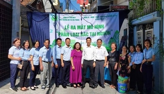 Hải Phòng: Triển khai 264 hội nghị tuyên truyền phân loại rác thải trong 4 tháng