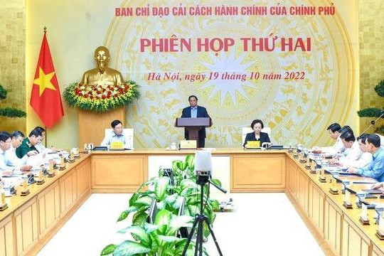 Trong tháng 11/2022, hoàn thành sắp xếp bộ máy các Bộ, cơ quan ngang Bộ