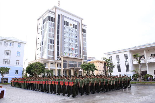 Quảng Nam: Công an ra quân cao điểm đảm bảo an ninh trật tự