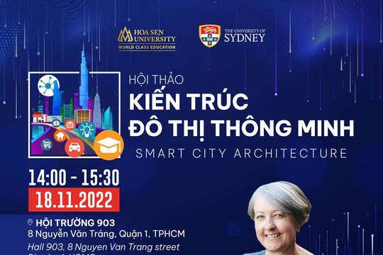 Trường Đại học Hoa Sen cùng chuyên gia của Đại học Sydney bàn về kiến trúc đô thị thông minh