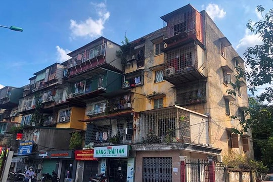 Nhiều vướng mắc cần tháo gỡ trong cải tạo chung cư cũ