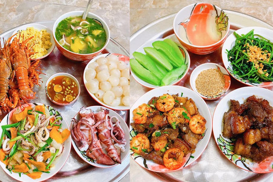 Gợi ý hơn 50 mâm cơm đẹp mắt, ngon miệng cho tiết trời cuối thu