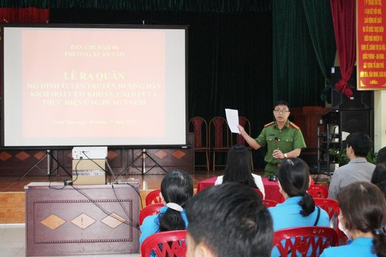 Công an phường Xuân Tảo hoàn thành 100% chỉ tiêu cao điểm “90 ngày đêm” trong 7 ngày