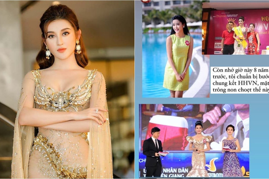 Á hậu Huyền My bồi hồi nhớ lại thời còn đi thi Hoa hậu Việt Nam 8 năm trước, tự nhận xét nhan sắc 'non choẹt'