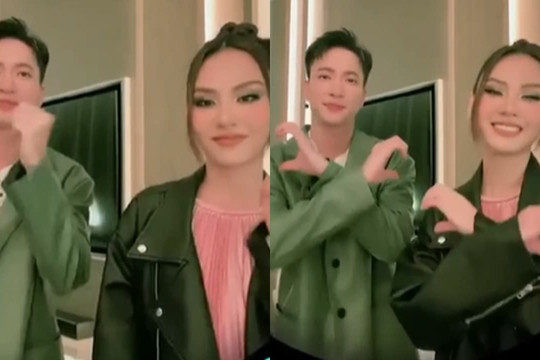 Hoa hậu Mai Phương và S.T Sơn Thạch cùng nhảy nhót, dân mạng rần rần đẩy thuyền vì có nét phu thê
