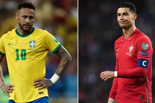 Bồ Đào Nha và Brazil là hai đội có cầu thủ phải thi đấu nhiều nhất trước World Cup 2022