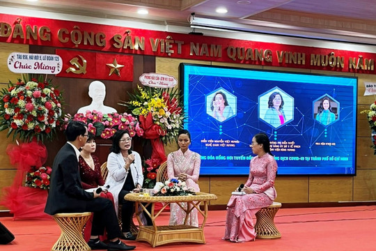 Khai mạc chuyên đề “Những đoá hồng nơi tuyến đầu phòng, chống dịch bệnh Covid-19 tại TPHCM"