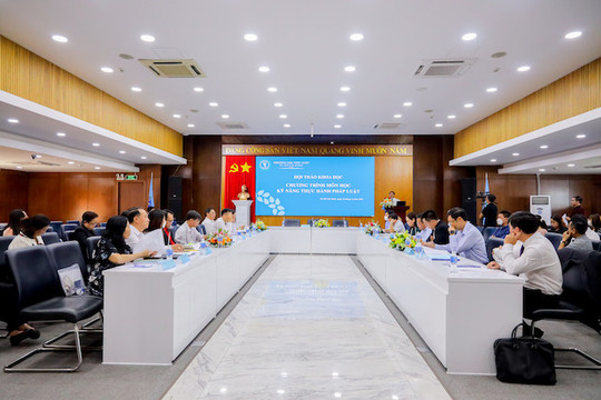 Đại học Luật TP.HCM: Chú trọng xây dựng kỹ năng thực hành pháp luật cho sinh viên