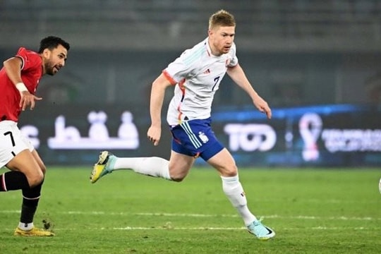 Bỉ gây thất vọng với bước chạy đà trước World Cup