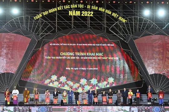 Khai mạc Tuần lễ “Đại đoàn kết các Dân tộc - Di sản Văn hóa Việt Nam”