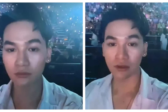 Sau tai nạn giao thông, Ali Hoàng Dương lại bị móc túi khi đi xem nhạc