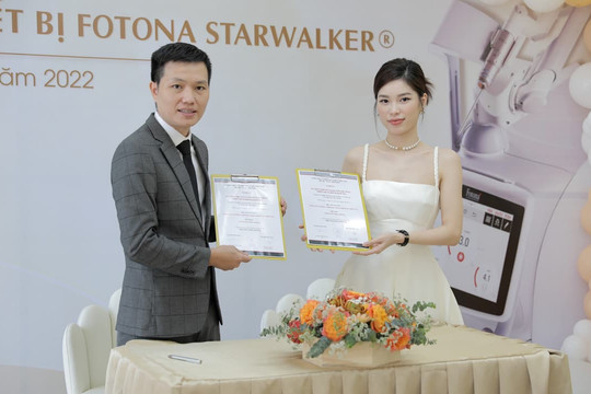 Lễ chuyển giao thiết bị Fotona StarWalker®: EDENA “dẫn đầu” công nghệ làm đẹp 4.0