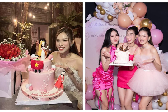 Đỗ Thị Hà kỉ niệm 2 năm đăng quang cùng 2 Á hậu, Phương Anh ghi điểm vì hành động tinh tế