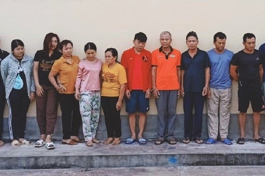 Nghệ An: Đường dây đánh bạc hơn 100 tỷ đồng bị triệt phá