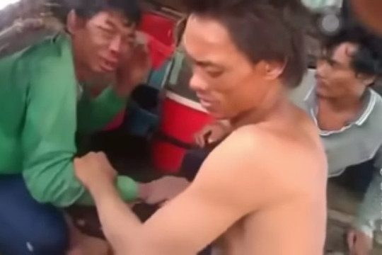 Bắt khẩn cấp ba nghi can hành hạ dã man ngư dân trên biển